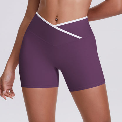 Womens Quick-Dry Yoga Workout Shorts