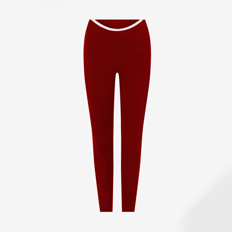 High-waisted quick-drying butt-lifting workout pants