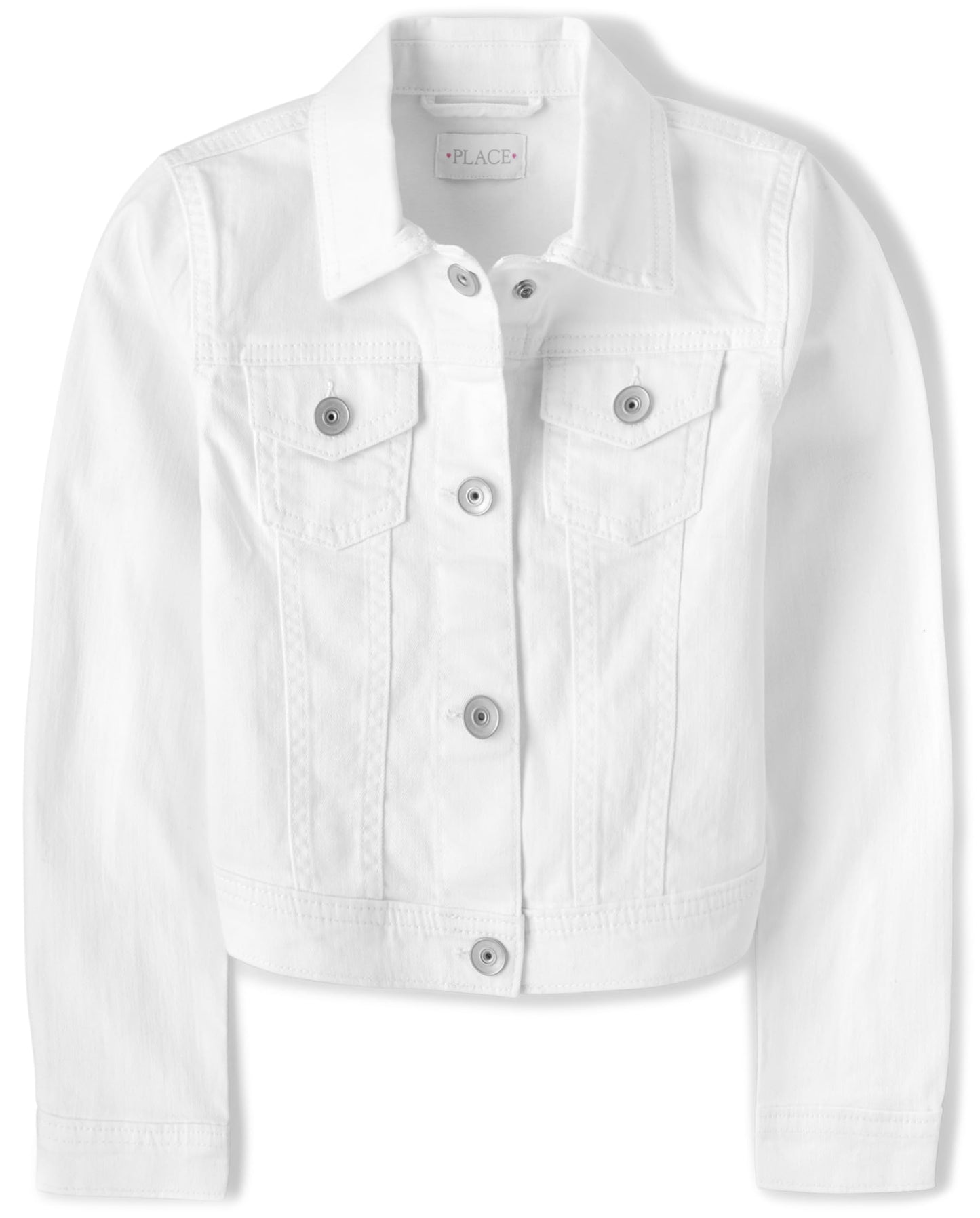 The Children's Place Girls' Basic Denim Jacket