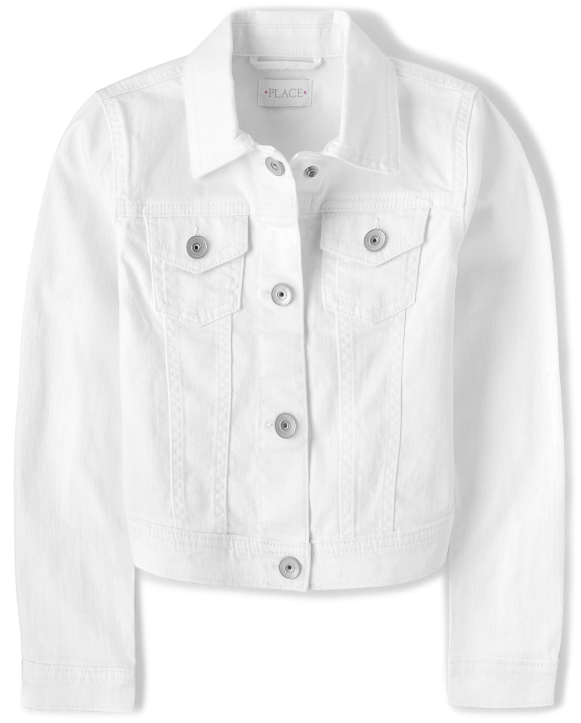 The Children's Place Girls' Basic Denim Jacket