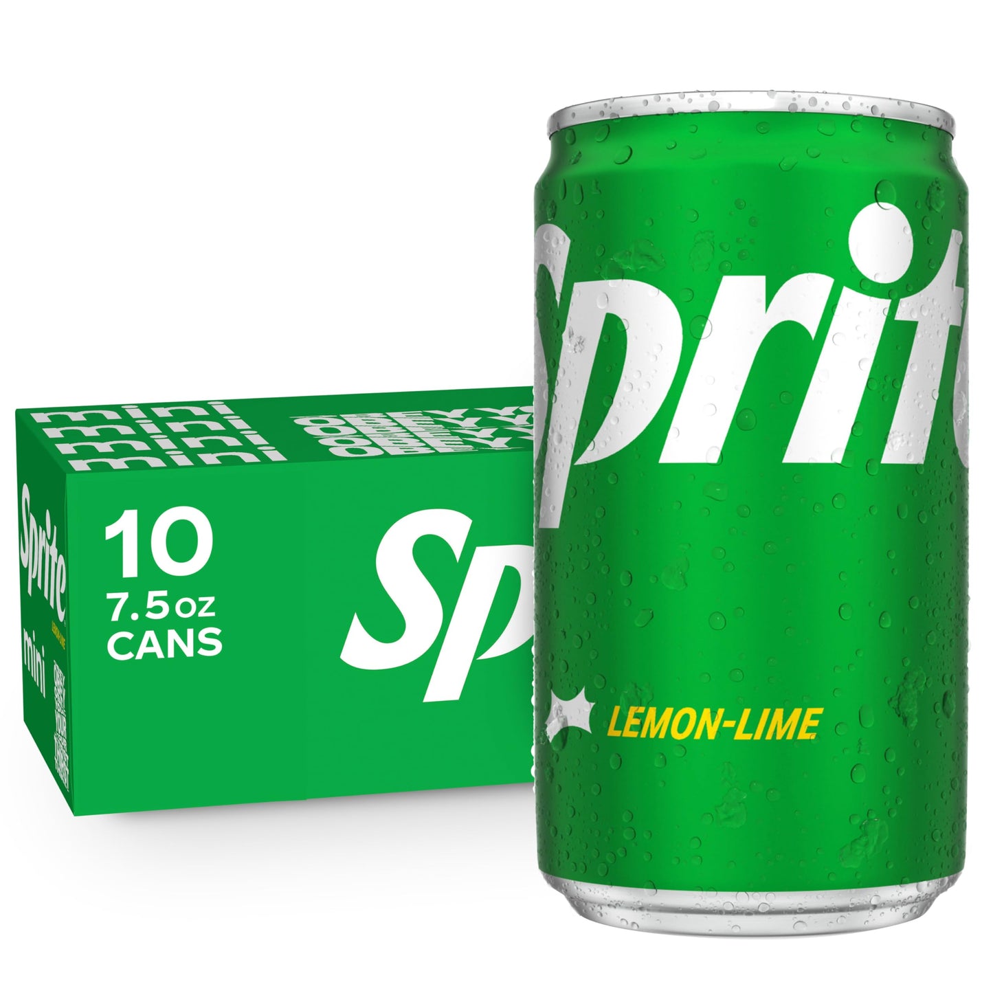 Sprite Lemon Lime Soda Soft Drinks, 12 fl oz, 12 Pack,Cans
