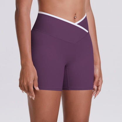 Womens Quick-Dry Yoga Workout Shorts