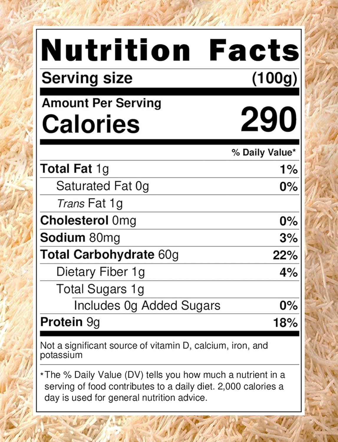 Kataifi Shredded Fillo Dough, Kadayif Shredded for Dubai Chocolate Filling, Katifi for Dubai Chocolate Bar, Knafeh Phyllo Dough, Kunafa 500g (17.6 oz- Single Pack)