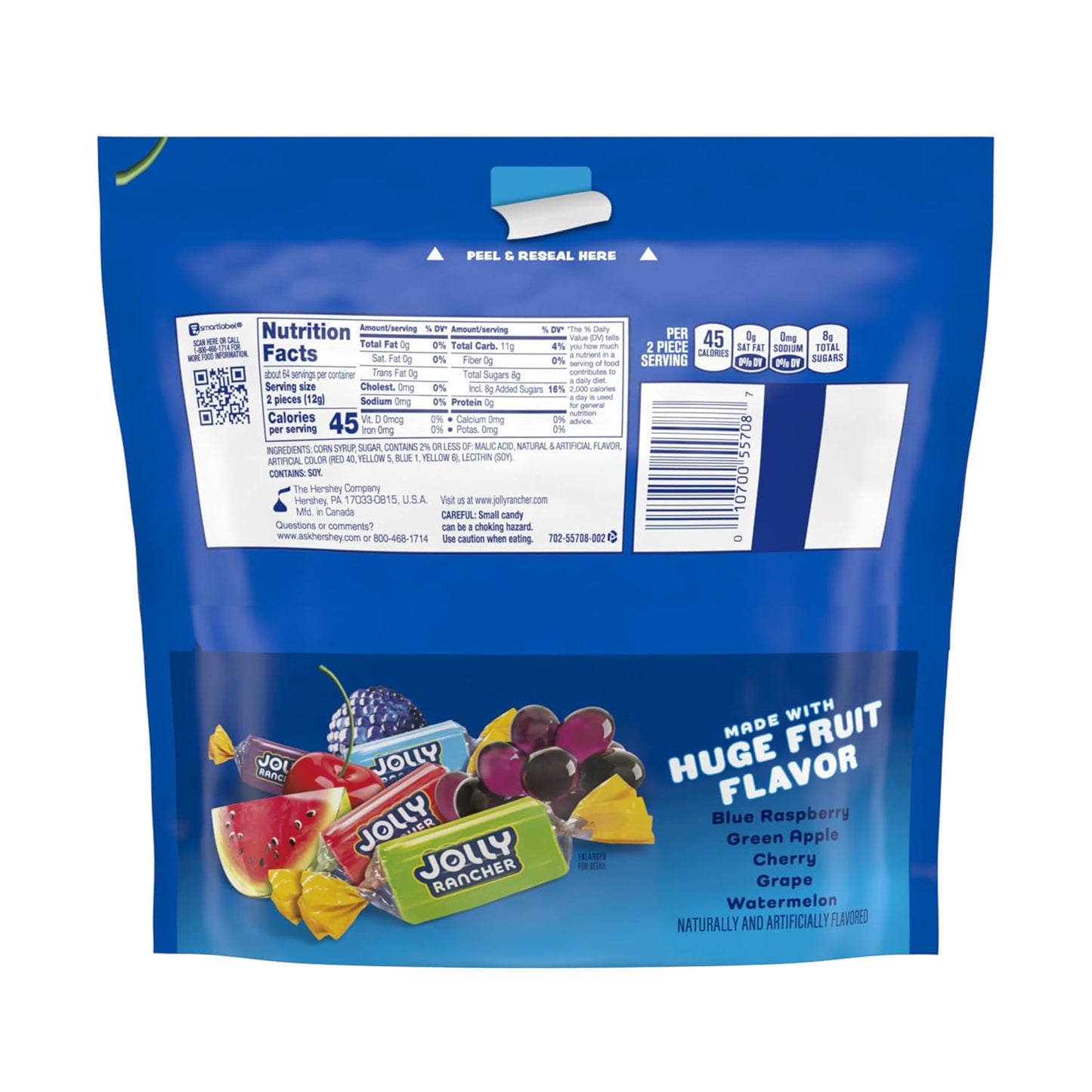 JOLLY RANCHER Original Fruit Flavored Hard Candy Bag, 27 oz