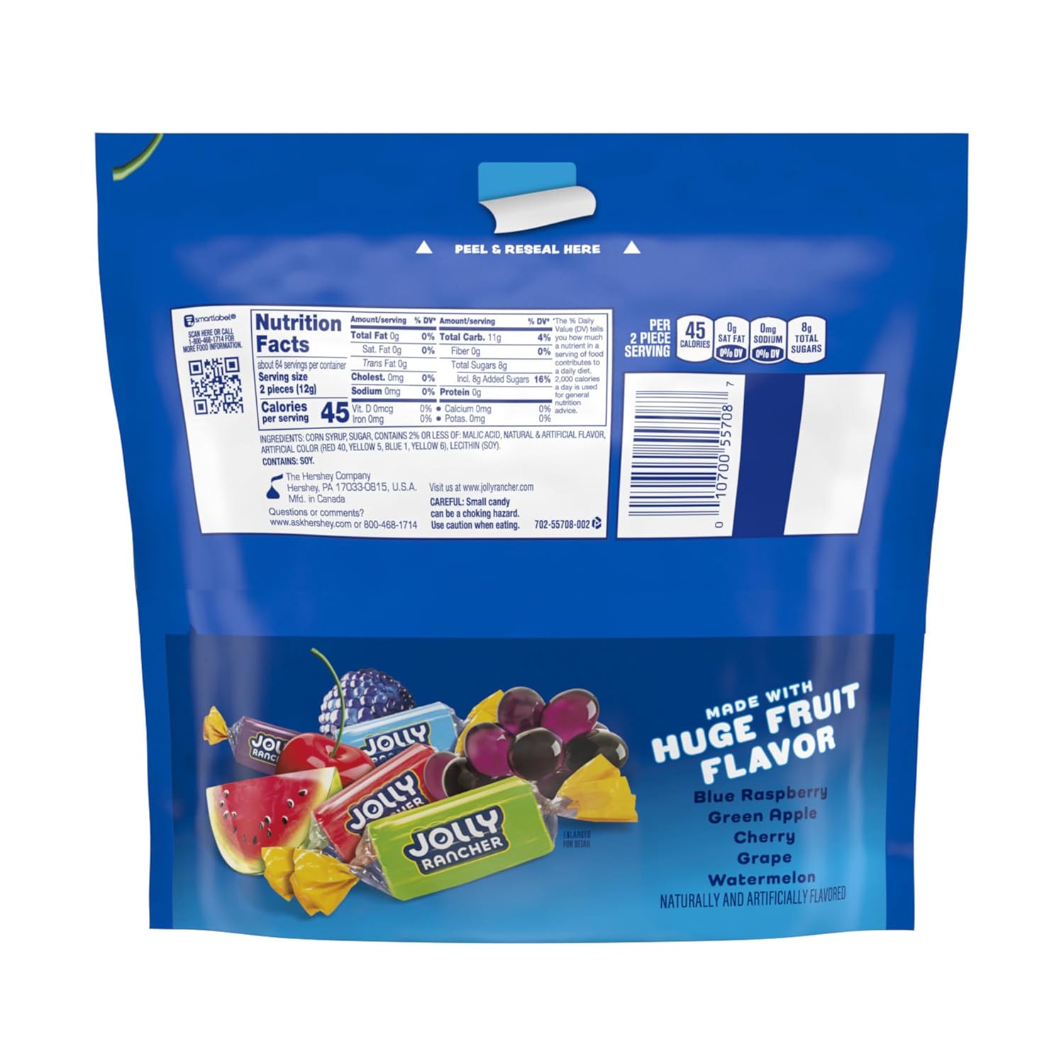 JOLLY RANCHER Original Fruit Flavored Hard Candy Bag, 27 oz