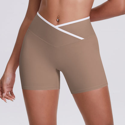 Womens Quick-Dry Yoga Workout Shorts