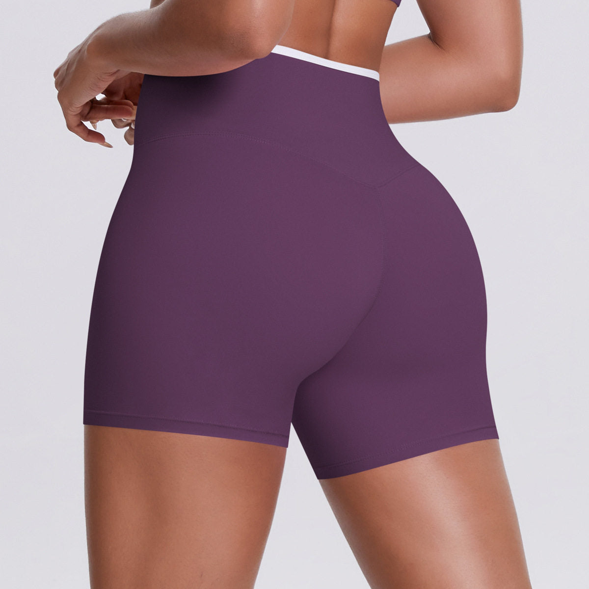 Womens Quick-Dry Yoga Workout Shorts