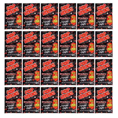 The Hampton Candy Company Pop Rocks Candy 9 Pack, 3 Flavors of Each - Watermelon, Strawberry, Tropical Punch