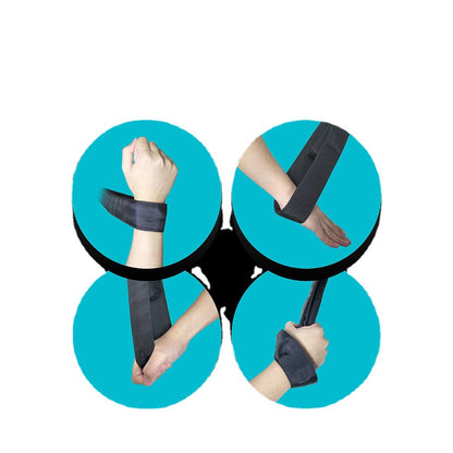 Portable Fitness Resistance Band Set for Home Workout